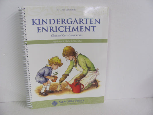 Kindergarten Enrichment Memoria Press Pre-Owned Lowe Language Textbooks