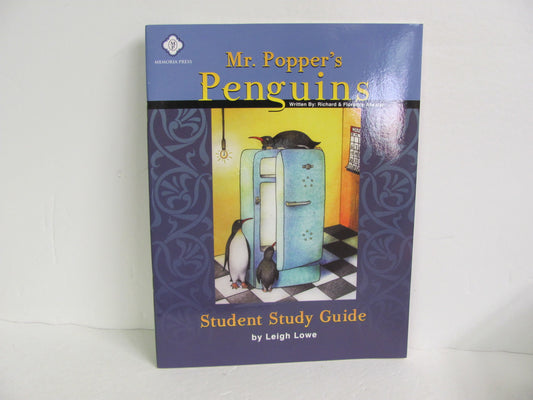 Mr Popper's Penguins Memoria Press Student Book Pre-Owned Fiction Books