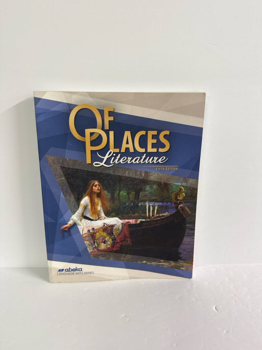 Of Places Literature Abeka Student Text  Pre-Owned 8th Grade Language Textbooks