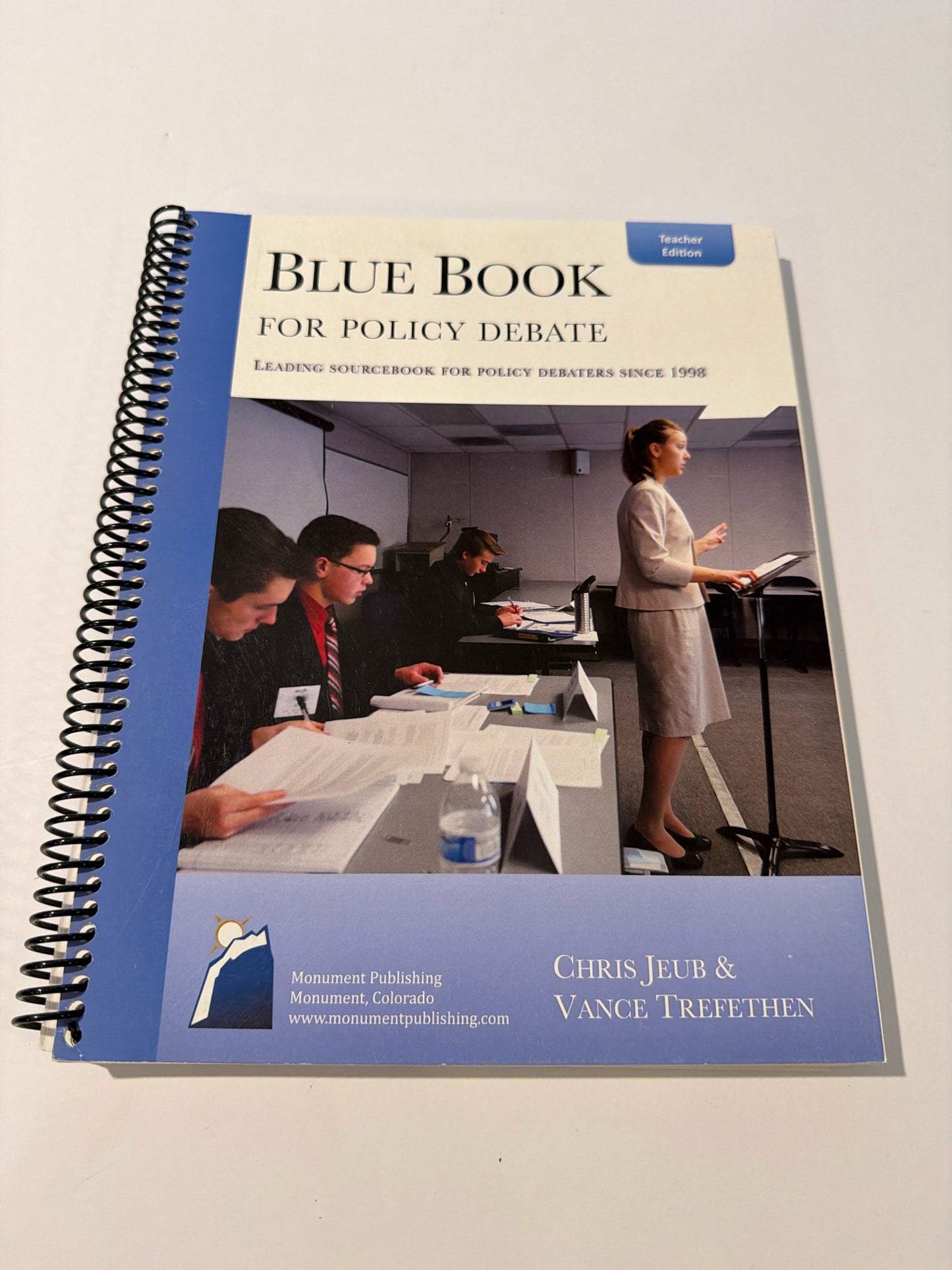 Blue Book For Policy Debate Monument Pub High School Electives Books