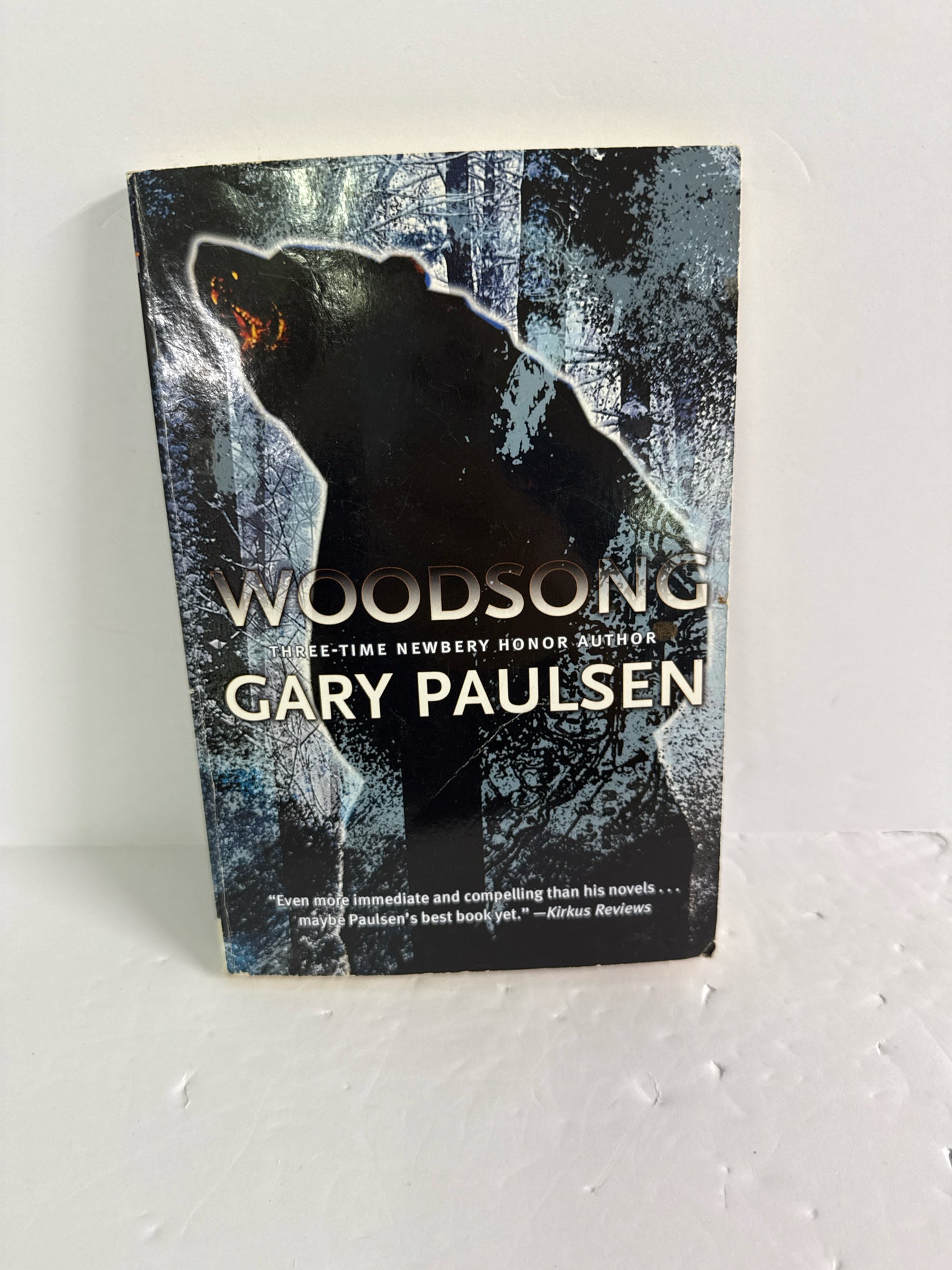 Woodsong Simon & Schuster Pre-Owned Gary Paulsen Fiction