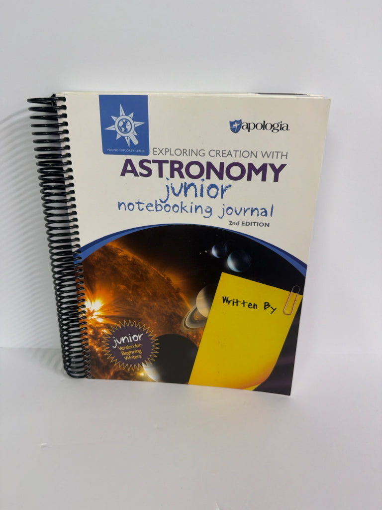 Exploring Creation With Astronomy Apologia Journal  Pre-Owned Science Textbooks