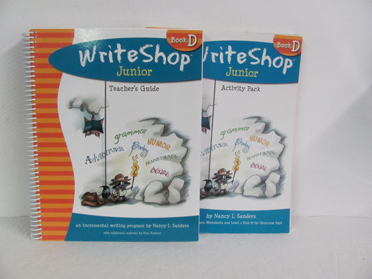 WriteShop Junior Book D Set  Pre-Owned Kautzer Elementary Language Textbooks