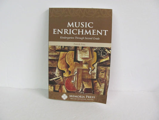 Music Enrichment Memoria Press Pre-Owned Fata 2nd Grade Music Education Books