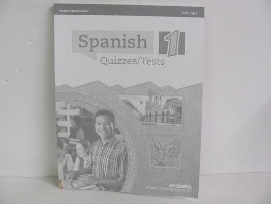 Spanish 1 Volume 1 Abeka Tests  Pre-Owned High School Spanish Books