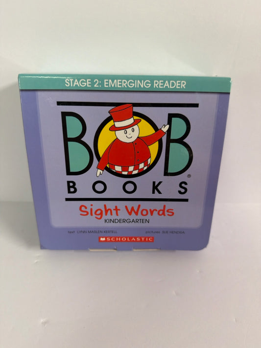 Sight Words Bob Books Set  Pre-Owned Kindergarten Reading Textbooks