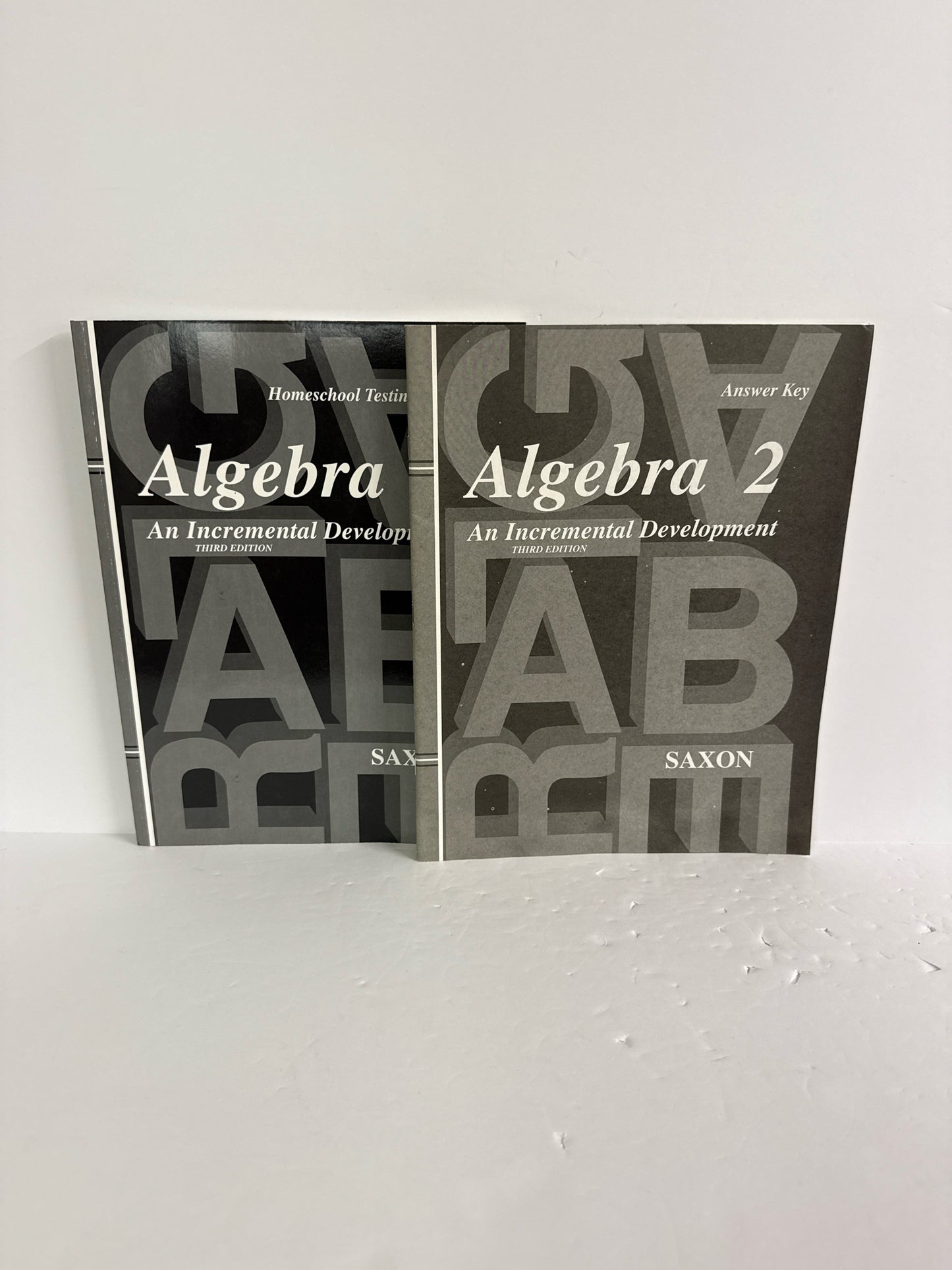 Algebra 2 Saxon Set  Pre-Owned Saxon High School Mathematics Textbooks