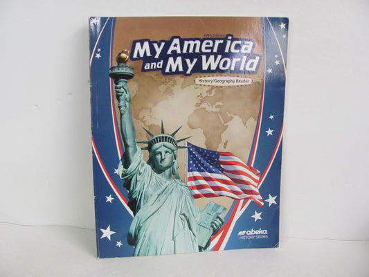 My America and My World Abeka Student Book Pre-Owned 1st Grade History Textbooks