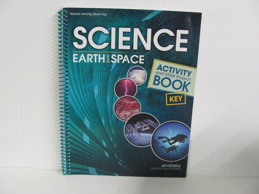 Earth and Space Abeka Activity Key Pre-Owned 8th Grade Science Textbooks