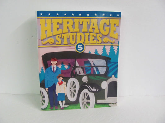 Heritage Studies 5 BJU Press Student Book Pre-Owned 5th Grade History Textbooks