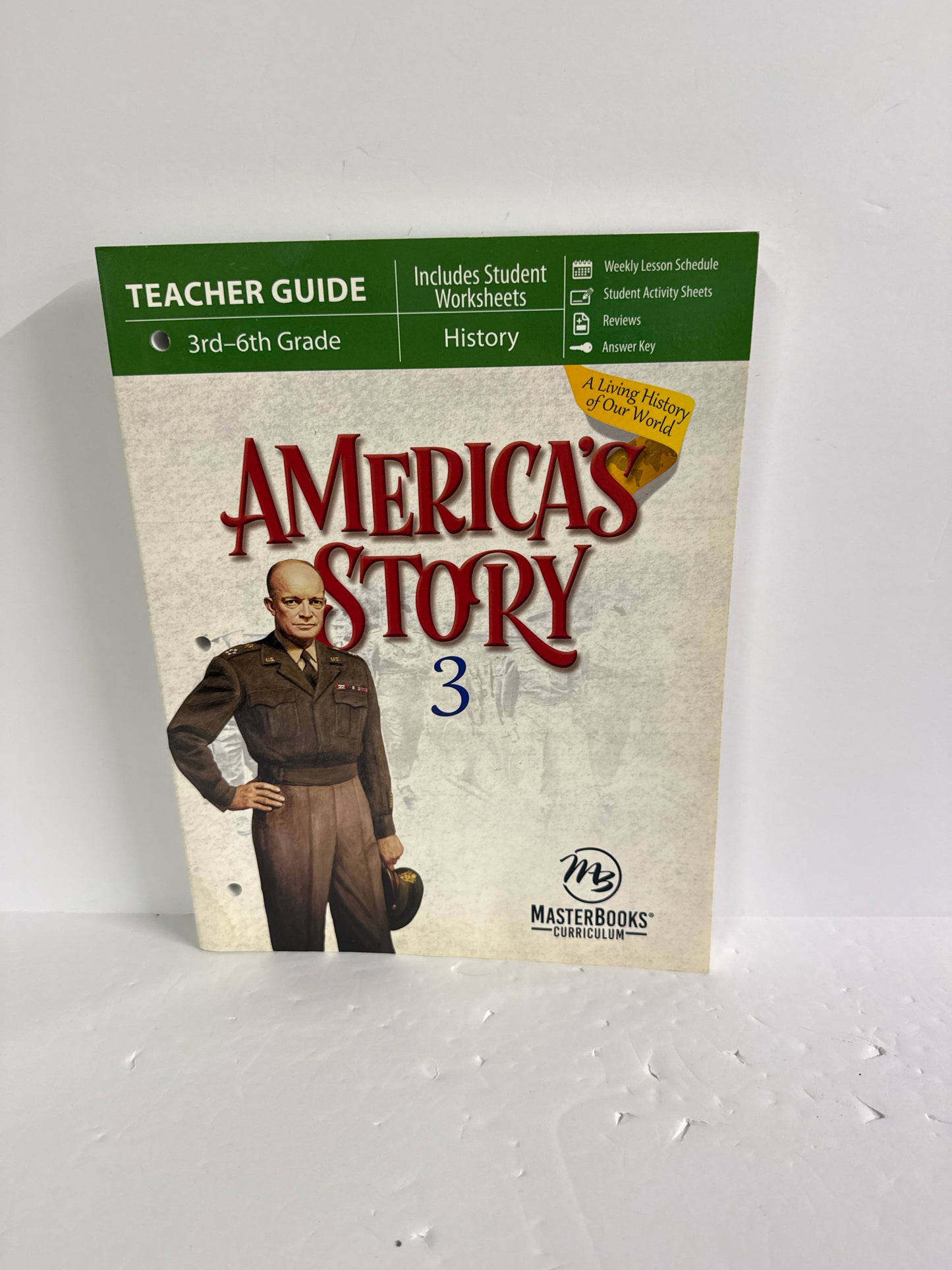 America's Story 3 MasterBooks Teacher Guide  Pre-Owned History Textbooks