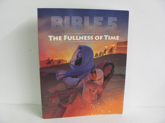 The Fullness of Time BJU Press Workbook  Pre-Owned 5th Grade Bible Textbooks
