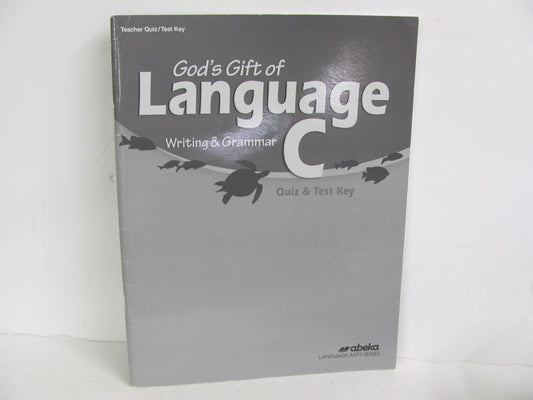Language C Abeka Quiz/Test Key  Pre-Owned 6th Grade Language Textbooks