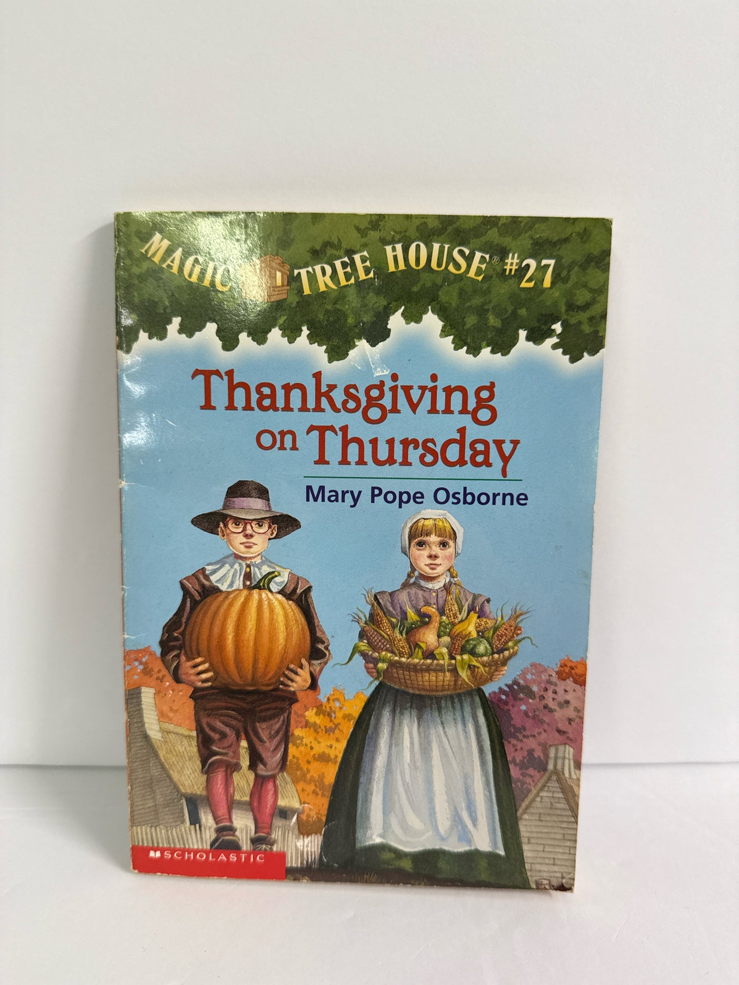Thanksgiving on Thursday Mary Pope Osborne Scholastic Juvenile Books