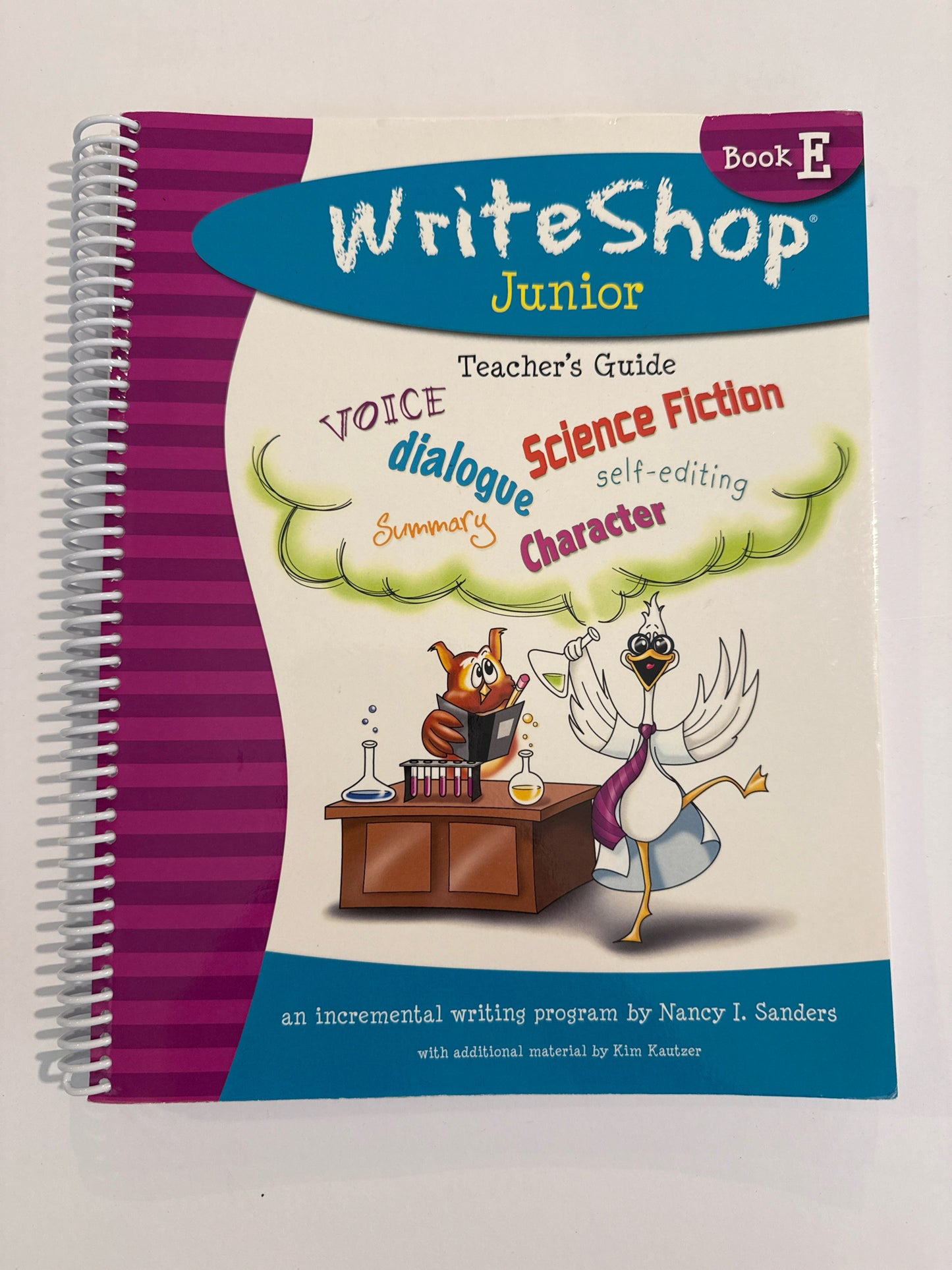 Write Shop Junior Write Shop Teacher Guide  Pre-Owned Sanders Writing Books