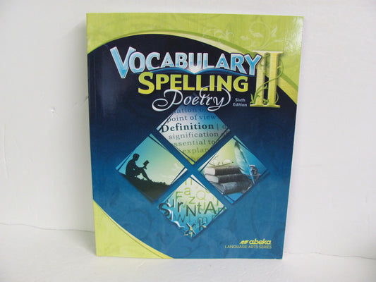 Vocabulary Spelling Poetry II Abeka 8th Grade Spelling/Vocabulary Books