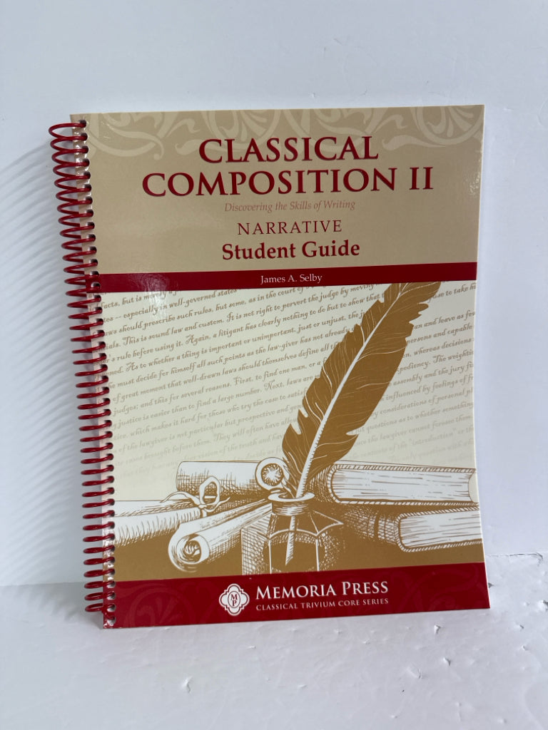 Classical Composition II Memoria Press Student Guide Pre-Owned Memoria Press