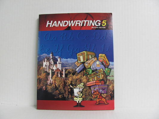 Handwriting 5 Student Workbook Pre-Owned 5th Grade Penmanship Books
