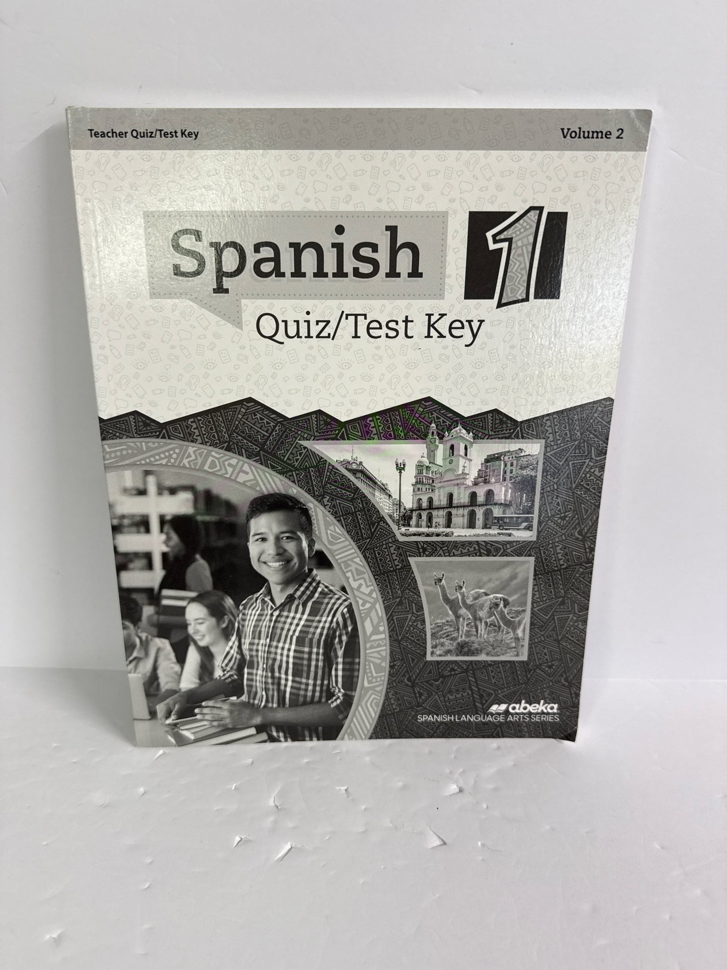 Spanish 1 Volume 2 Abeka Quiz/Test Key  Pre-Owned High School Spanish