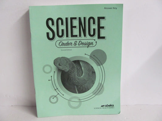 Order & Design Abeka Answer Key  Pre-Owned 7th Grade Science Textbooks