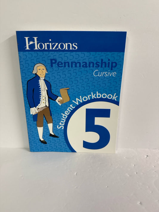 Penmanship Cursive Alpha Omega Student Workbook Pre-Owned Language Textbooks