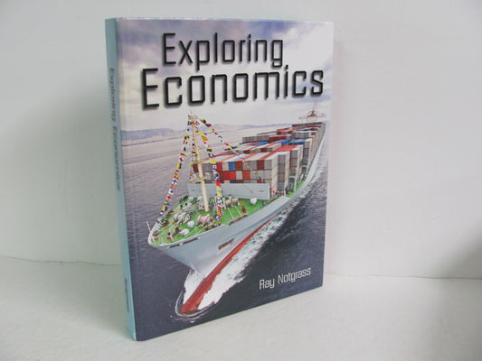 Exploring Economics Notgrass Student Book Pre-Owned Notgrass History Textbooks