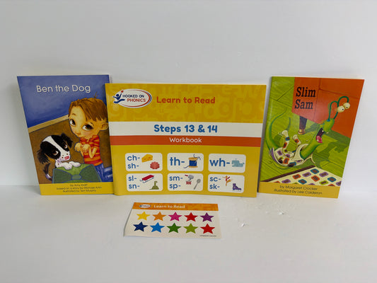 Learn to Read Hooked on Phonics Workbook