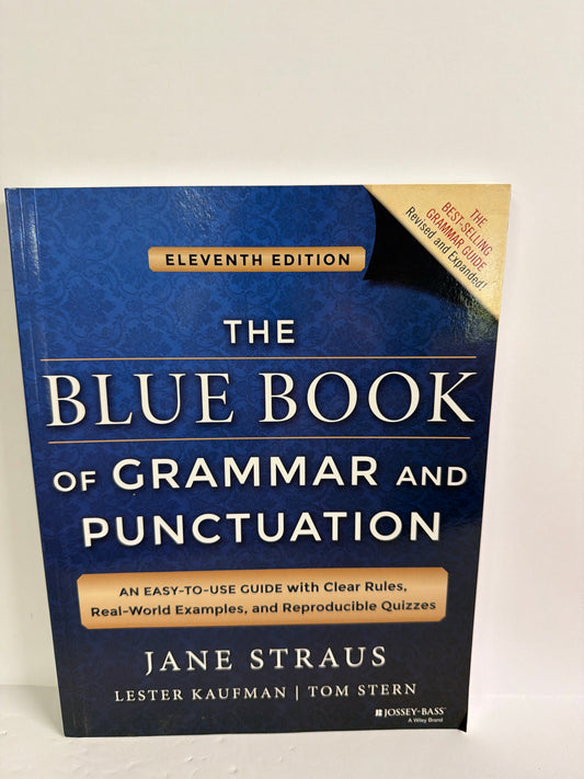 The Blue Book of Grammar & Punc Jossey - Bass Pub Language Arts & Reading