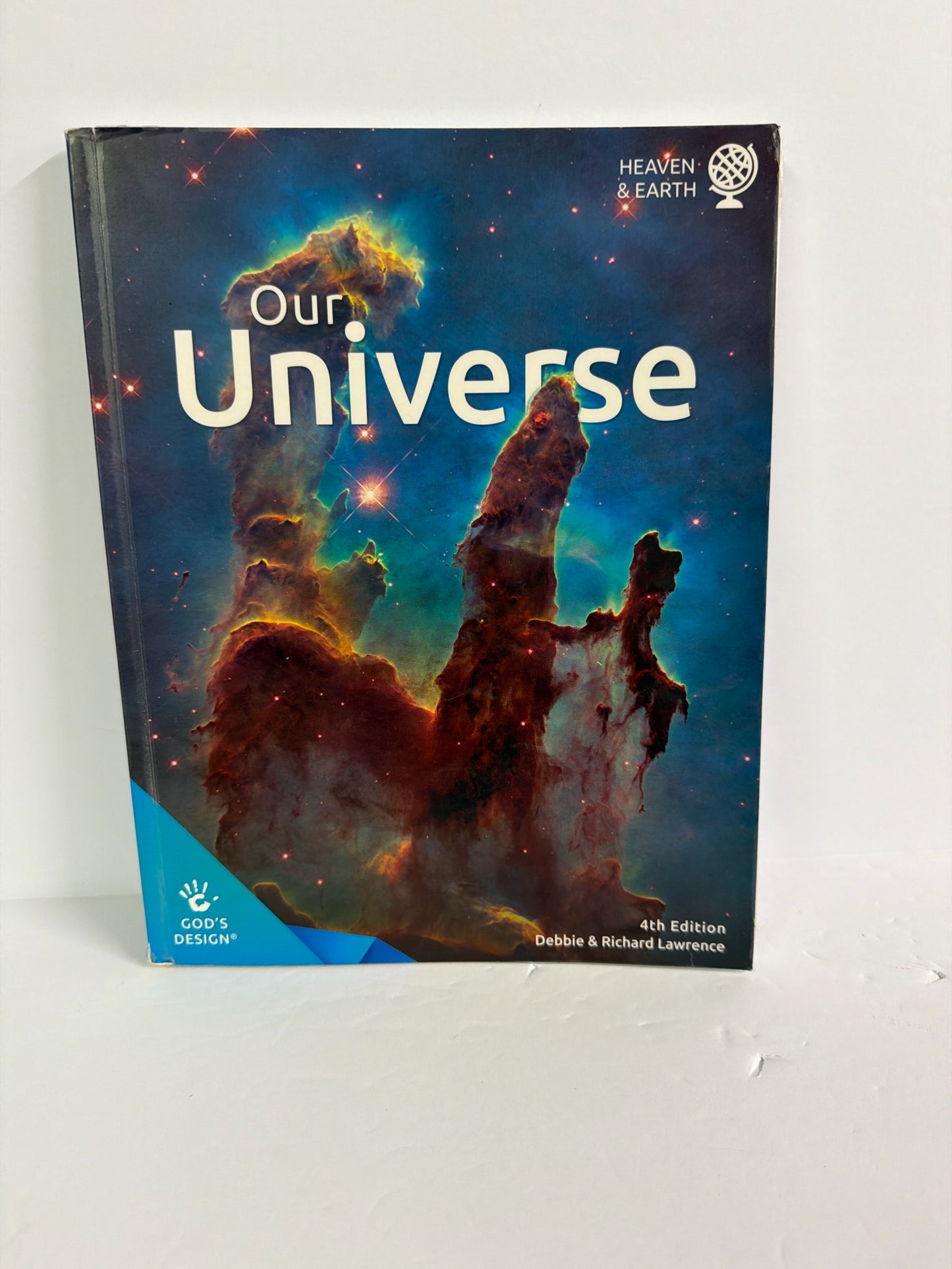 Our Universe Answers in Genesis Text/Workbook  Pre-Owned Science Textbooks