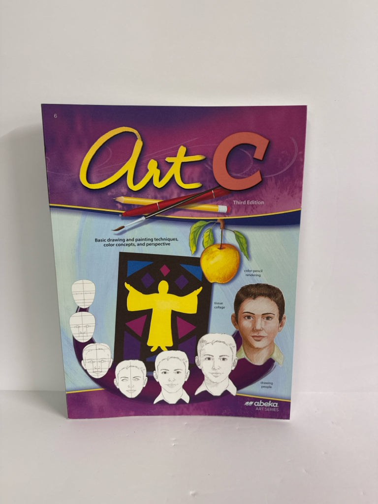 Art C Abeka Student Book Pre-Owned 6th Grade Art Books