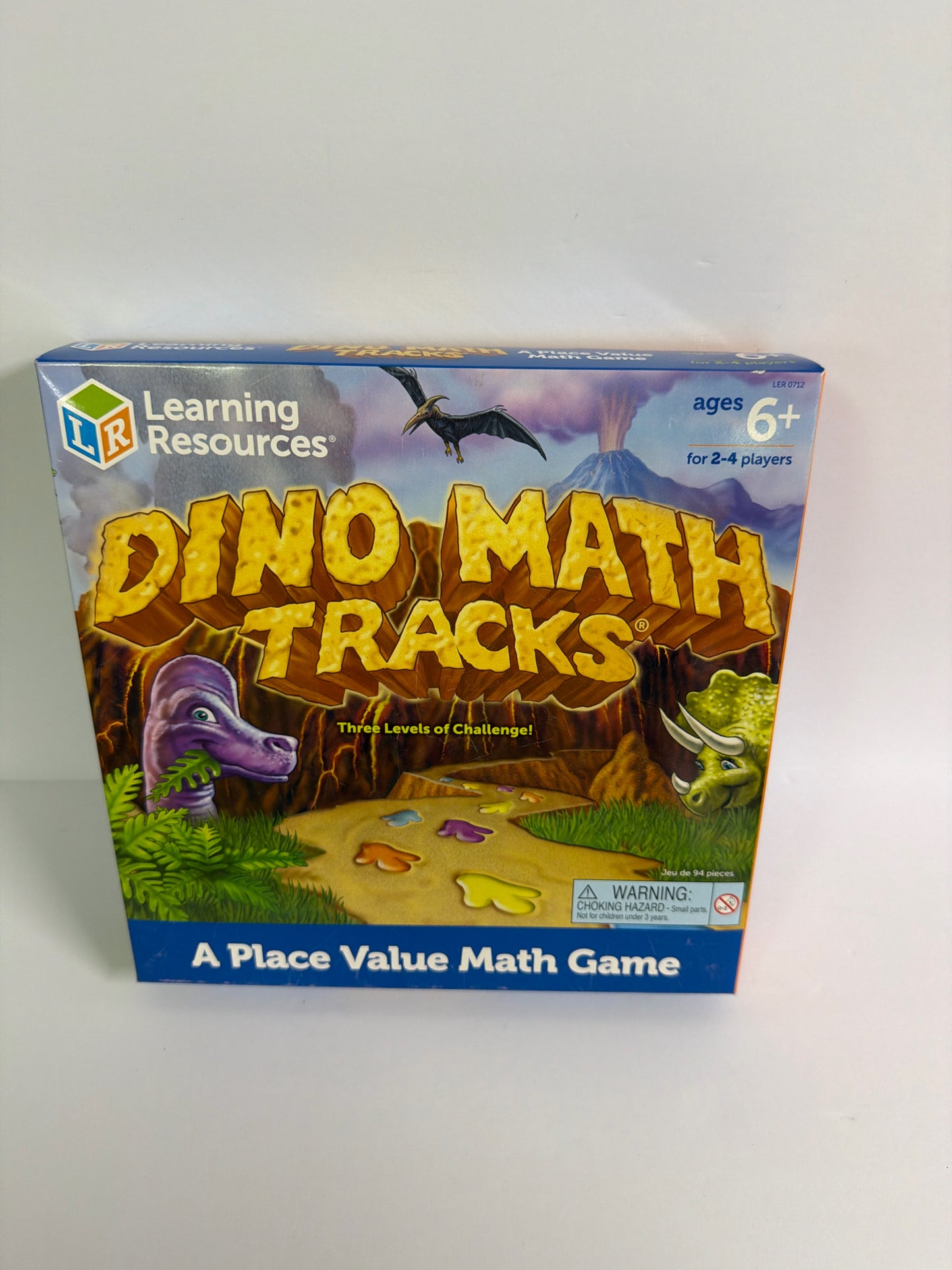Dino Math Tracks Learning Resources Pre-Owned Miscellaneous