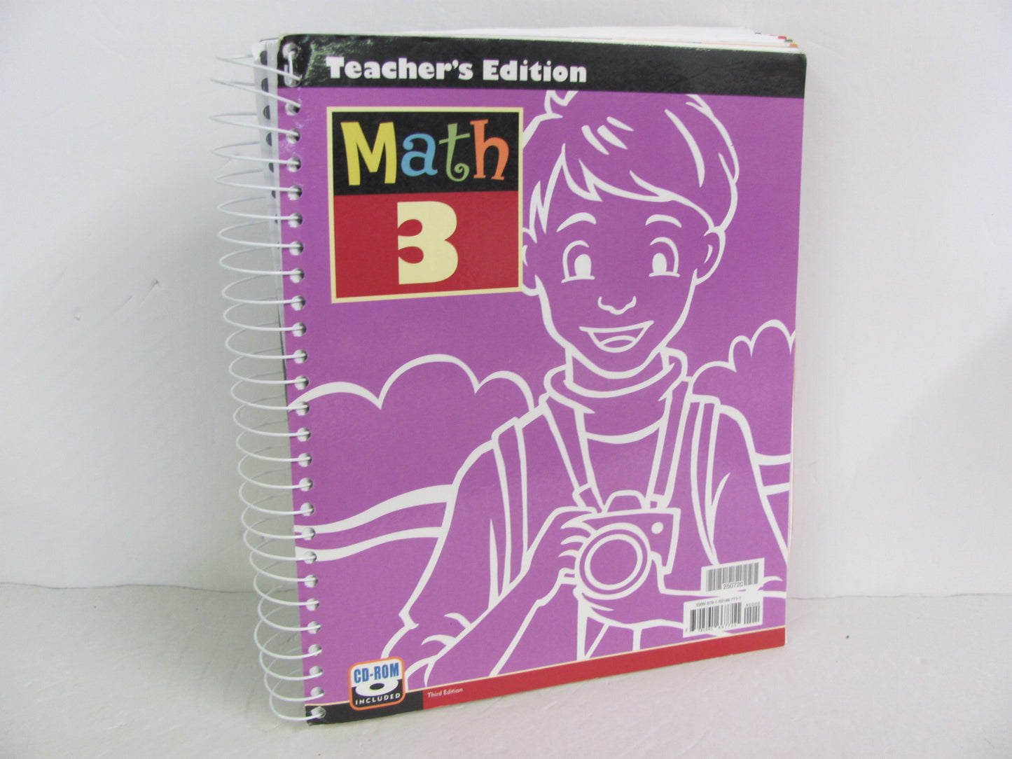 Math 3 BJU Press Teacher Edition  Pre-Owned 3rd Grade Mathematics Textbooks