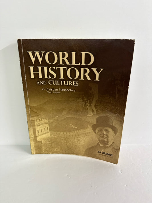 World History and Cultures Abeka Student Text  Pre-Owned History Textbooks