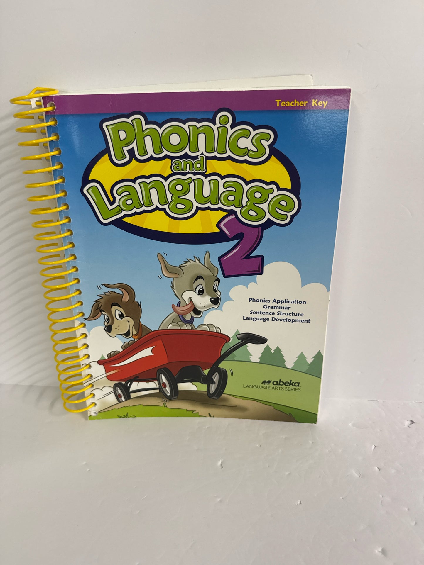Phonics and Language 2 Abeka Teacher Key  Pre-Owned 2nd Grade Language Textbooks