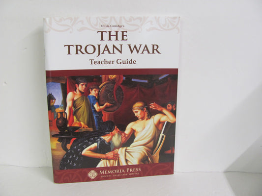 The Trojan War Memoria Press Teacher Guide  Pre-Owned Coolidge Fiction Books