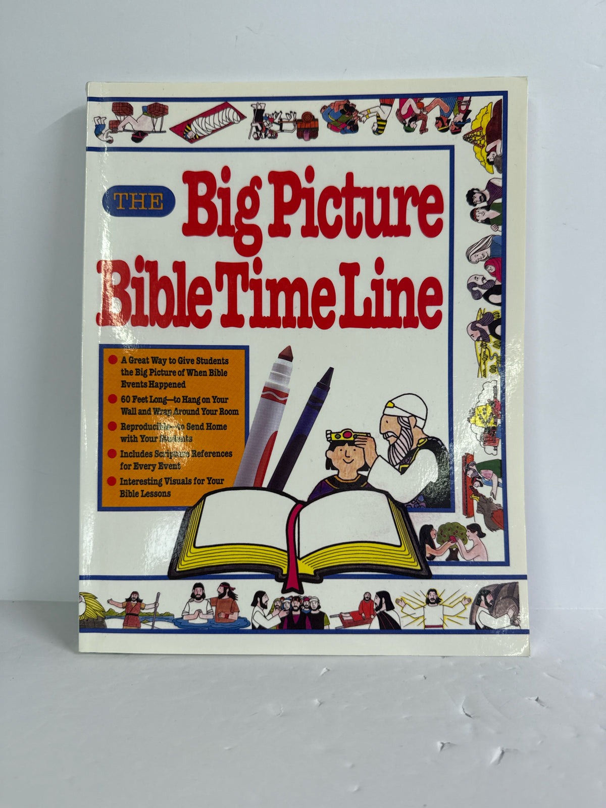 Big Picture Bible TimeLine David C Cook Pre-Owned Elementary Bible Textbooks