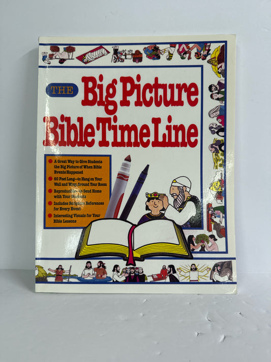 Big Picture Bible TimeLine David C Cook Pre-Owned Elementary Bible Textbooks