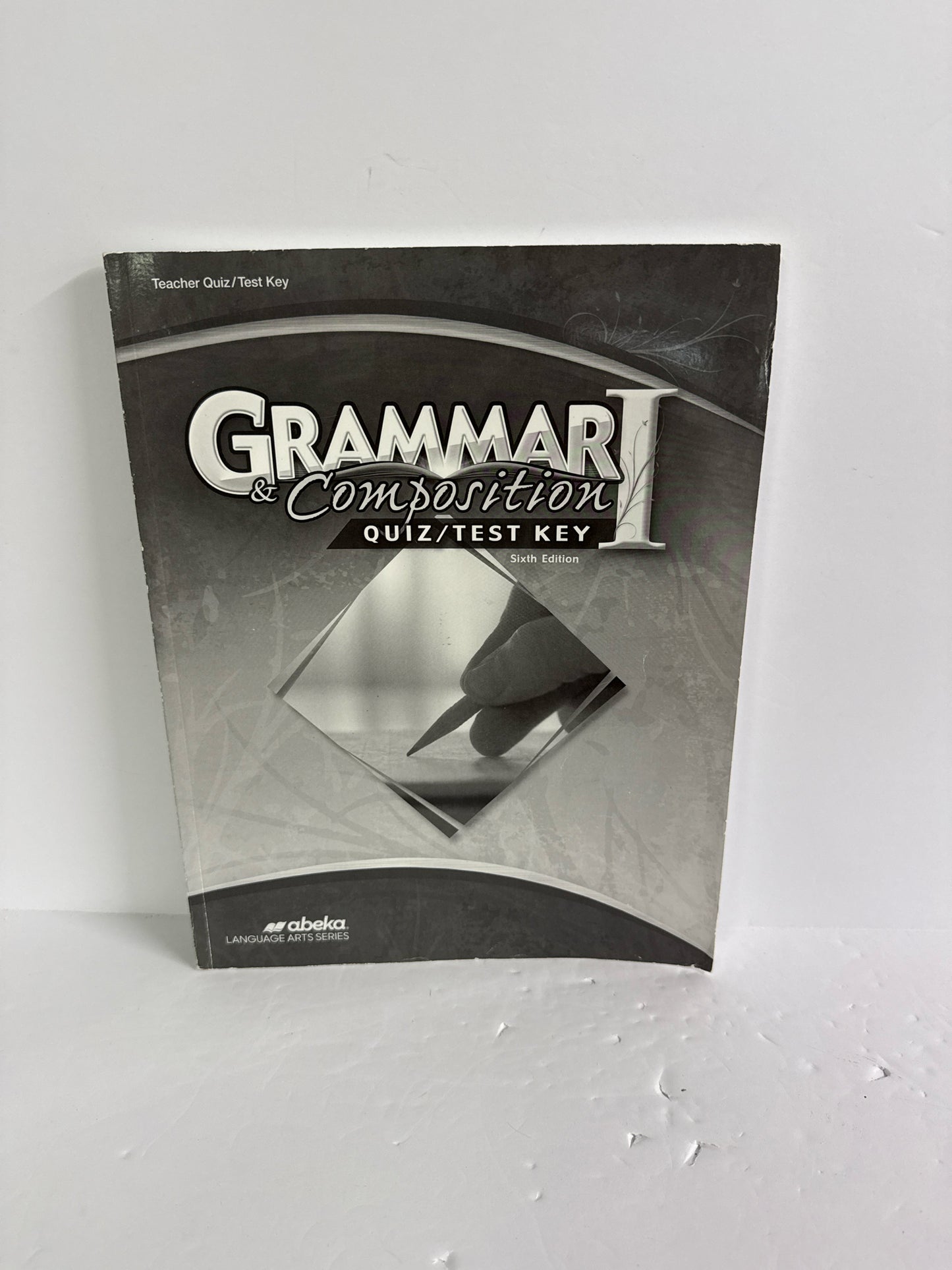 Grammar & Composition I Abeka Quiz/Test Key  Pre-Owned Language Textbooks