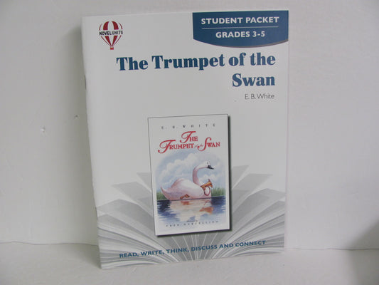The Trumpet of the Swan Novel Units Set  Pre-Owned White Fiction Books