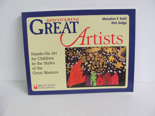 Discovering Great Artists Bright Ring Pre-Owned Kohl Art Books