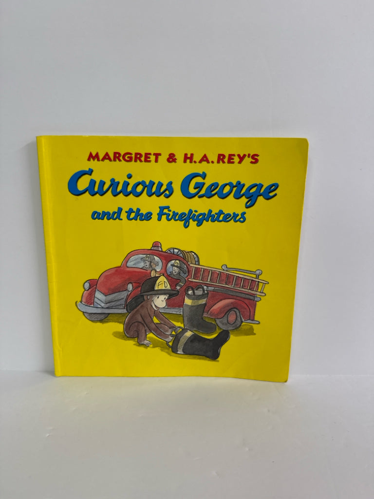 Curious George and the Firefighters Margret & H.A. Rey Paperback Books