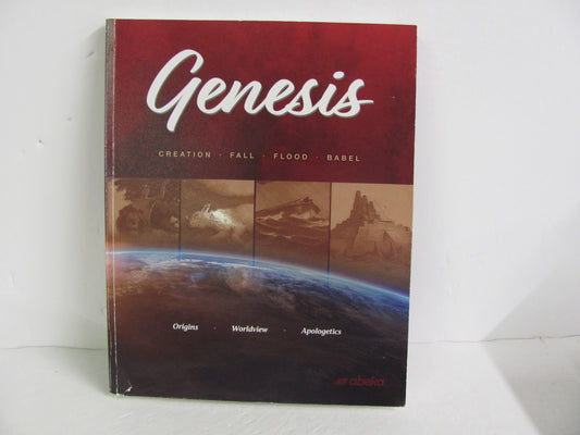 Genesis Abeka Student Book Pre-Owned 12th Grade Bible Textbooks