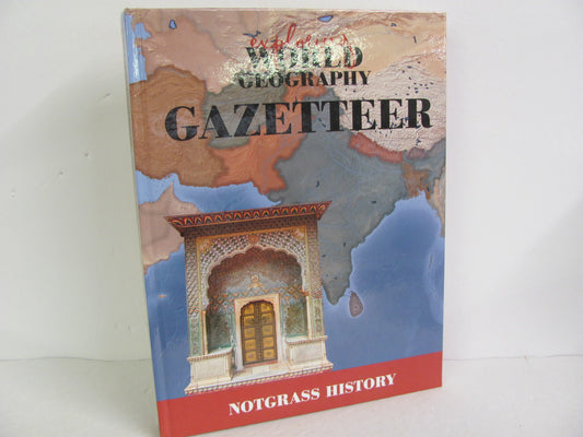 Exploring World Geography Notgrass Student Book Pre-Owned History Textbooks