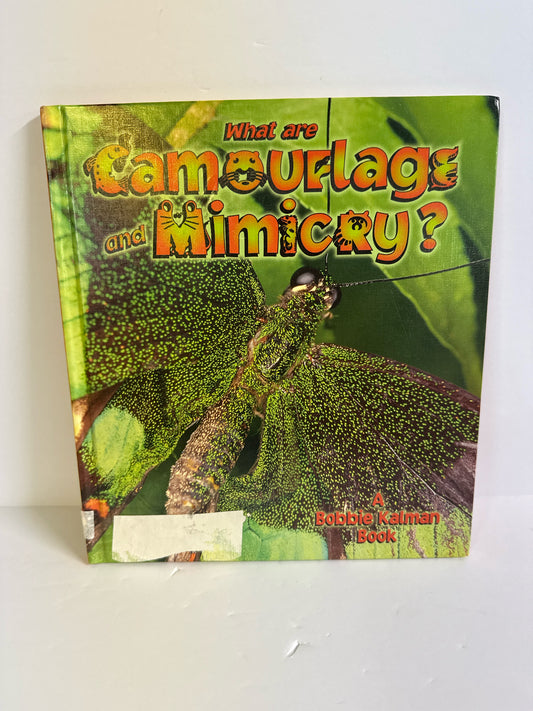 What Are Camouflage and Mimicry Crabtree Pre-Owned Elementary Science Textbooks