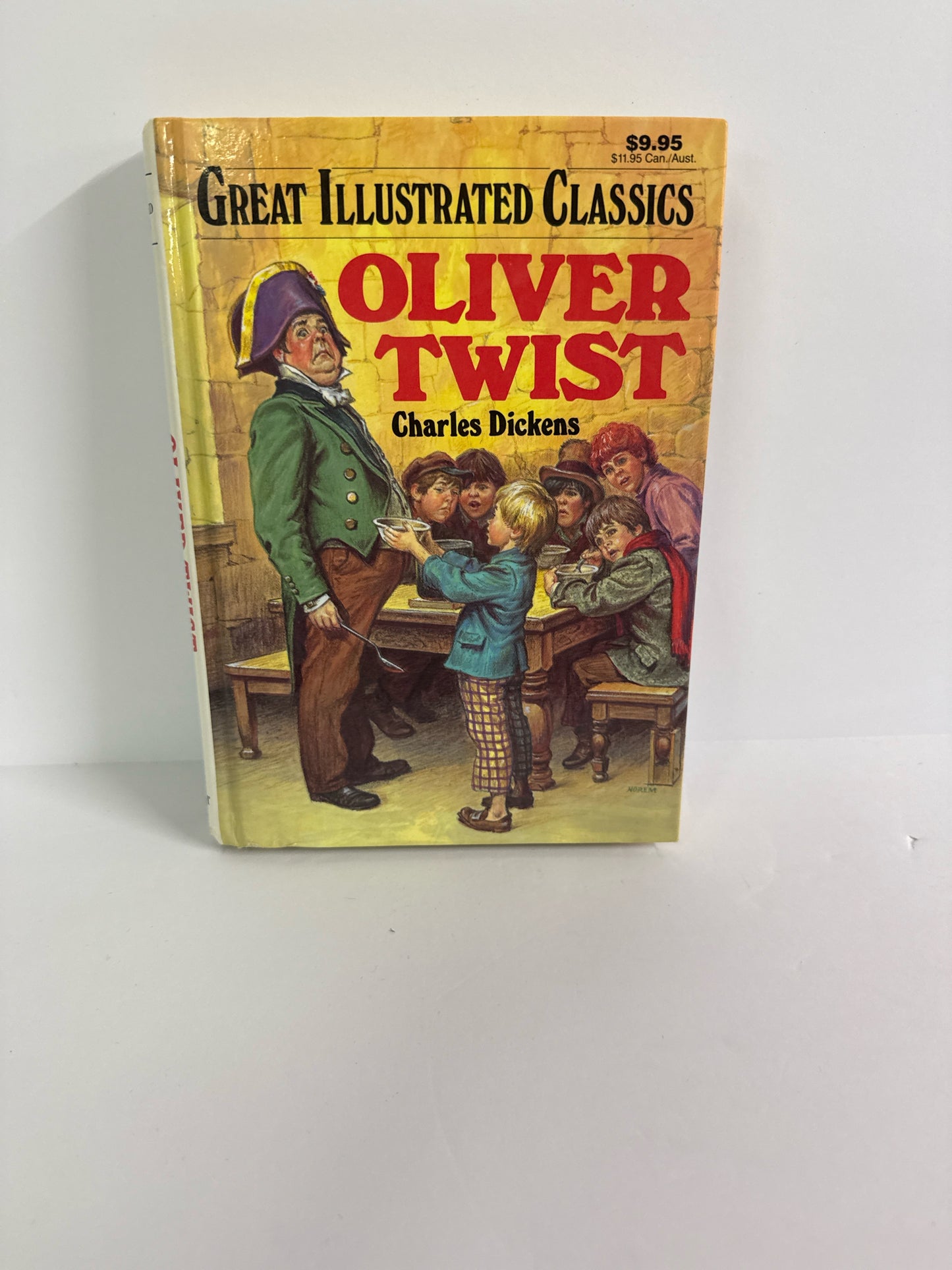 Oliver Twist Great Illustrated Classics Pre-Owned Charles Dickens Fiction Books