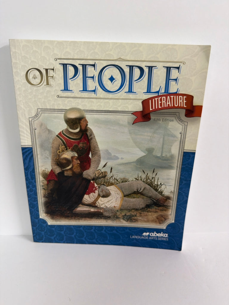 Of People Literature Abeka Student Text  Pre-Owned 7th Grade Language Textbooks