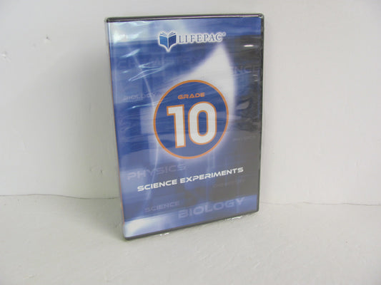 Science Experiments Lifepac DVD Pre-Owned 10th Grade Science Textbooks