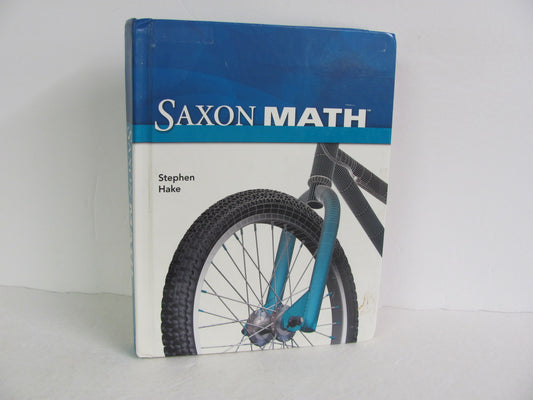 Math Intermediate 3 Saxon Student Book Pre-Owned Hake Mathematics Textbooks
