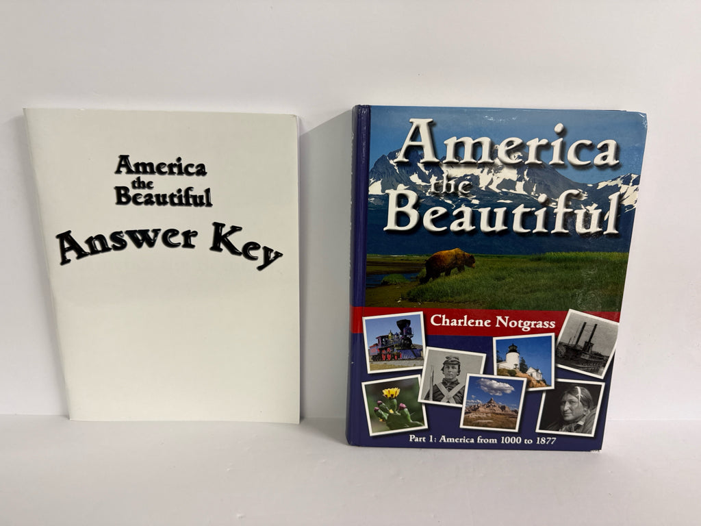 America the Beautiful 1 Notgrass Student Book Pre-Owned History Textbooks