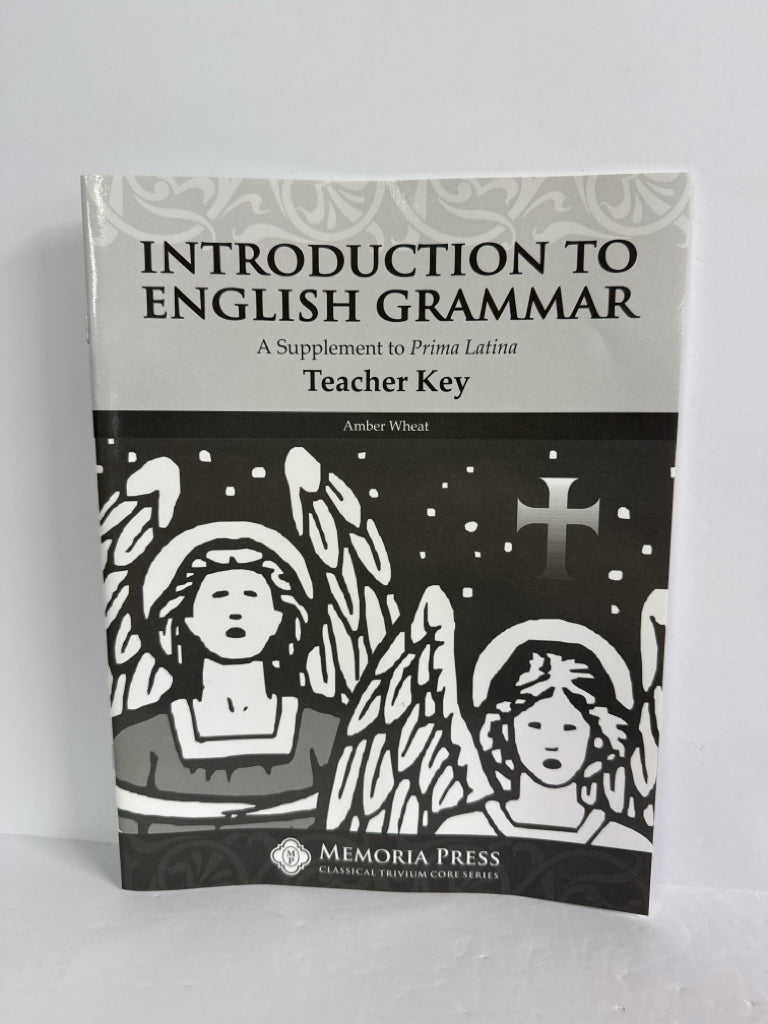 Introduction To English Grammar Memoria Press Elementary Memoria Press